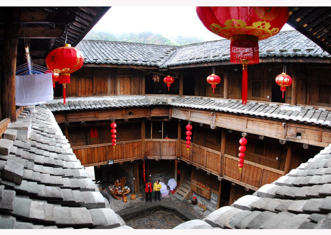 Nanjing Tulou Qingdelou Inn Exteriör bild